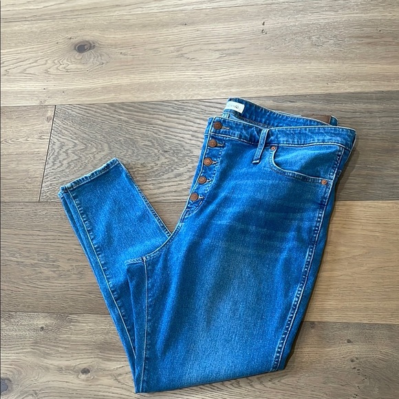 Madewell 10’’ High Rise Skinny Jeans Style MA981 Size 36 - Picture 1 of 15